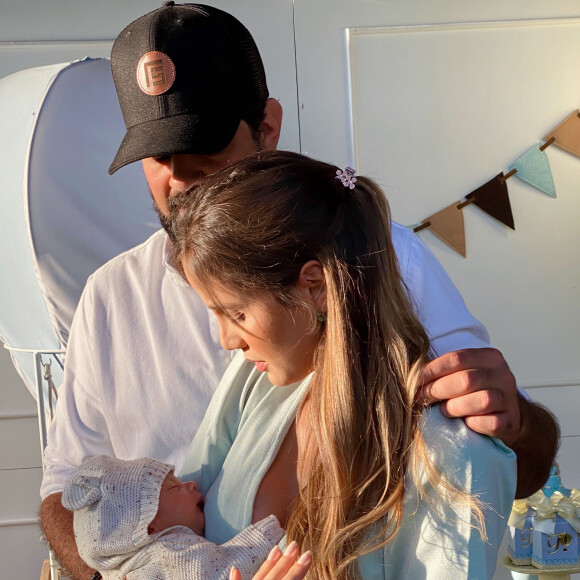 Biah Rodrigues e Sorocaba são pais de Theo, de 1 mês