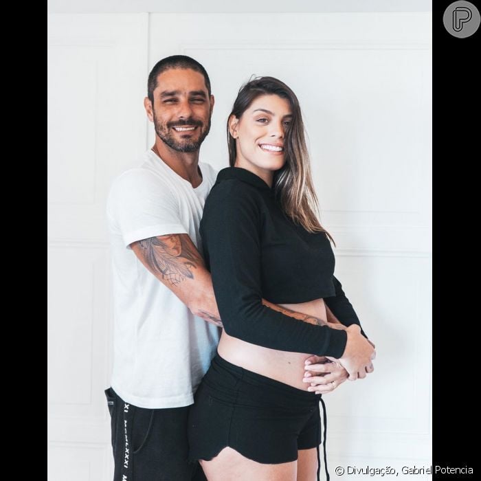  Ex-BBB Franciele Grossi espera o primeiro filho com Diego Grossi 