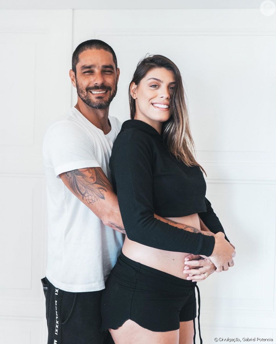  Ex-BBB Franciele Grossi espera o primeiro filho com Diego Grossi 