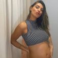 Ex-BBB Franciele Grossi falou sobre ganho de peso na gravidez