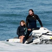 Isabella Santoni tem companhia do namorado, Caio Vaz, em dia de surfe. Fotos!