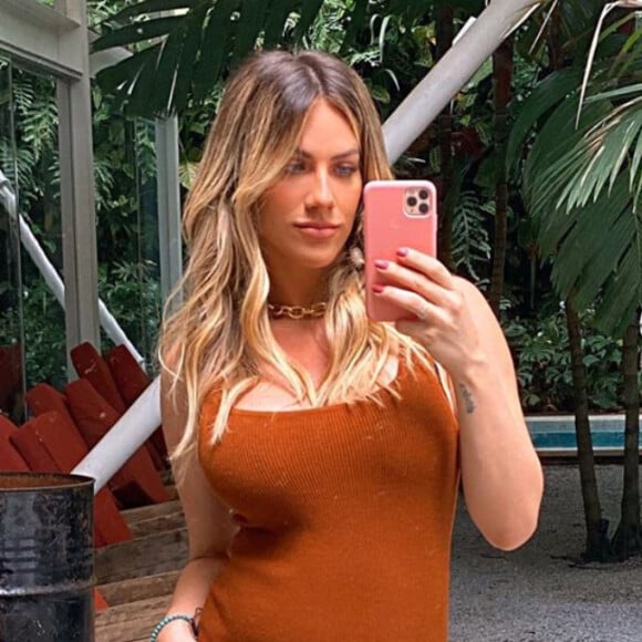 Giovanna Ewbank exibe a evolução da barriga de gravidez em fotos no Instagram