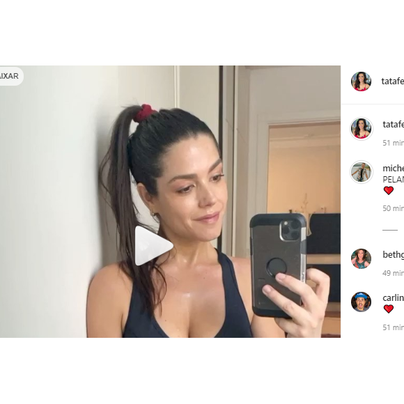Thais Fersoza ganha comentário de Michel Teló em foto
