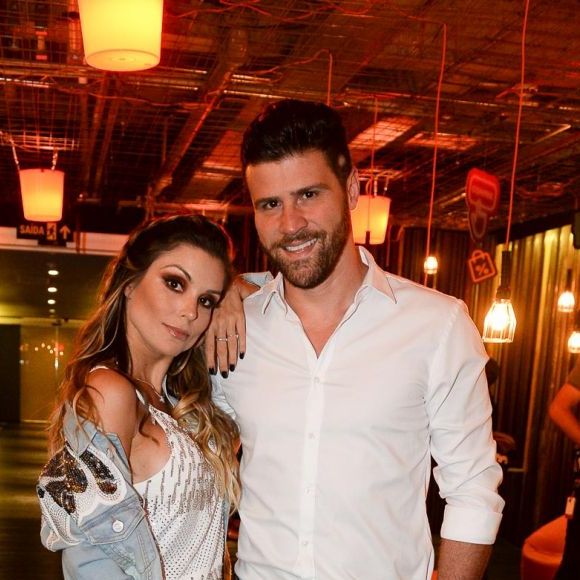 Flávia Viana e Marcelo Zangrandi se conheceram em 'A Fazenda'