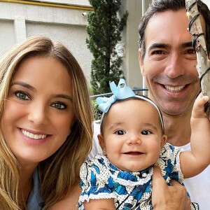 Filha de Ticiane Pinheiro e César Tralli, Manuella completou 1 ano de idade neste domingo, 12 de julho de 2020