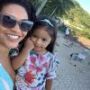 Juliana Alves concilia maternidade com o trabalho
