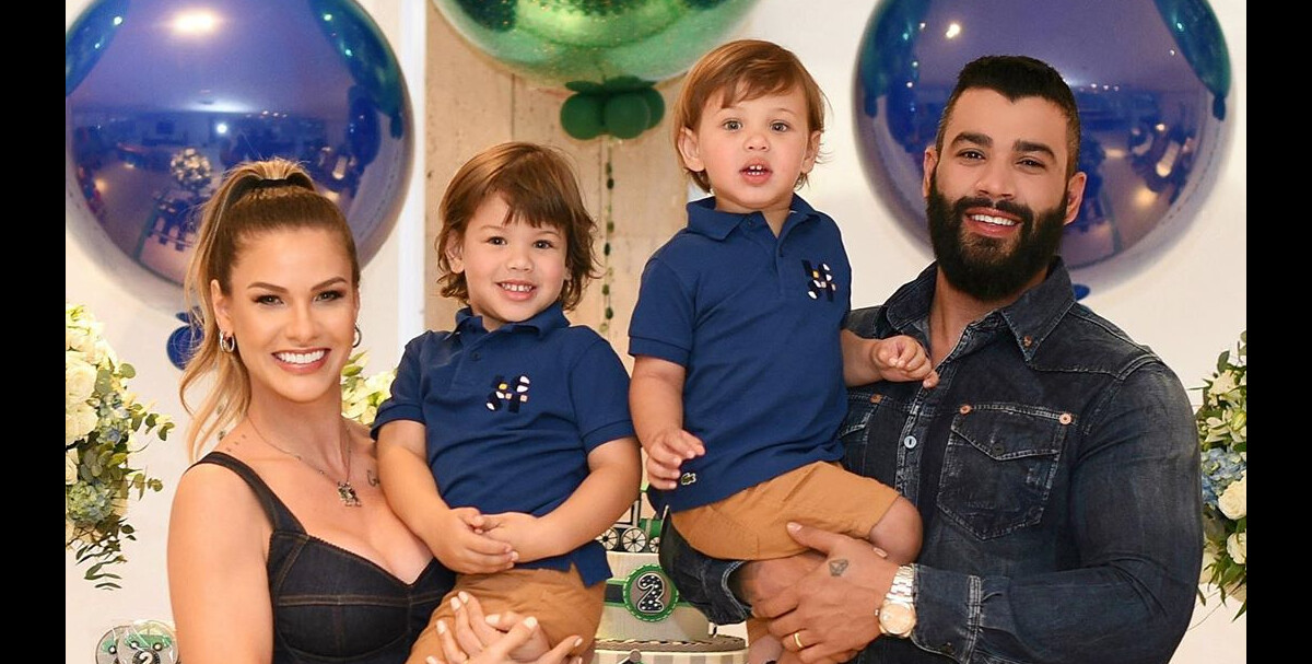 Andressa Suita revela que ela e os filhos estão doentes após aniversário de  Gusttavo Lima 