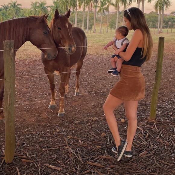 Mulher de Sorocaba, Biah Rodrigues cuida do corpo após gravidez