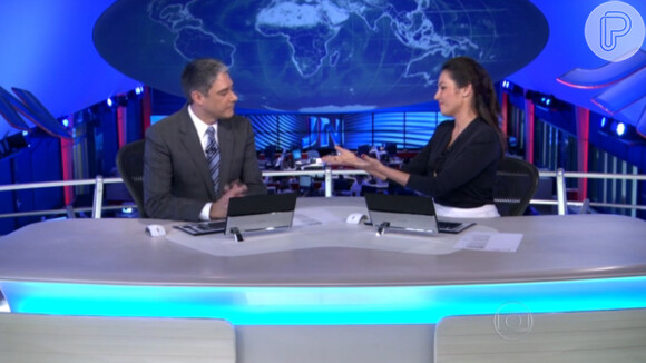 Patricia Poeta se despede do 'Jornal Nacional' e 'passa o bastão' para Renata Vasconcelos