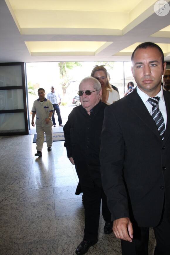 Velório do filho de Jô Soares, Rafael, na Capela 1 do Memorial do Carmo, no Rio de Janeiro