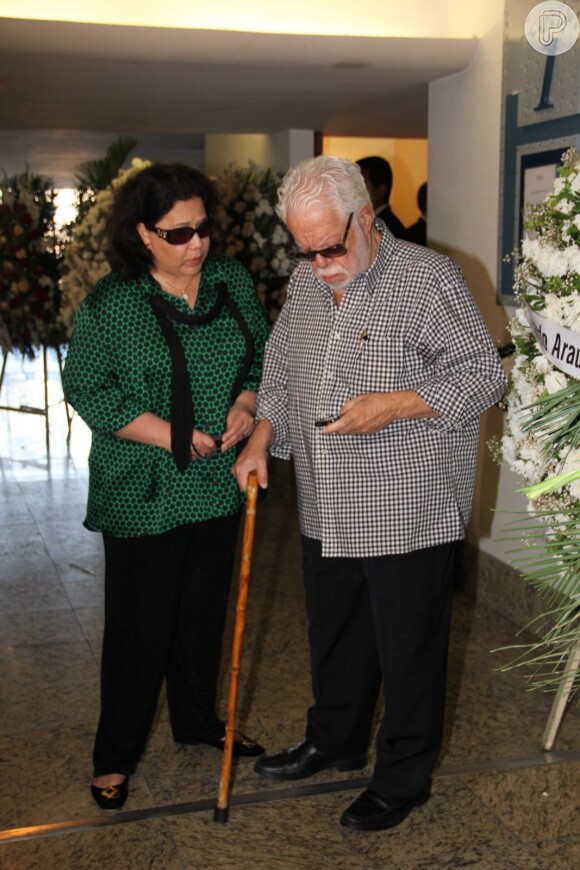 Velório do filho de Jô Soares, Rafael, na Capela 1 do Memorial do Carmo, no Rio de Janeiro