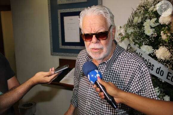 Velório do filho de Jô Soares, Rafael, na Capela 1 do Memorial do Carmo, no Rio de Janeiro