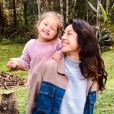 Vídeo de Madelena, filha de Yanna Lavigne encanta Agatha Moreira. Veja nesta quarta-feira, dia 12 de agosto de 2020