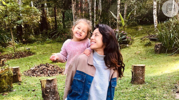 Vídeo de Madelena, filha de Yanna Lavigne encanta Agatha Moreira. Veja nesta quarta-feira, dia 12 de agosto de 2020