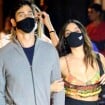 Isis Valverde aposta em top e look de cintura alta ao jantar com marido. Fotos!