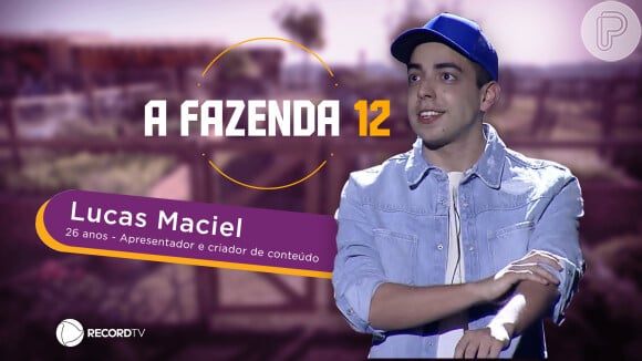 'A Fazenda 12': Lucas Maciel revelou bissexualidade no twitter