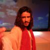 Nando Rodrigues deixou os cabelos longos para interpretar Jesus Cristo no Teatro