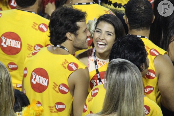 Nando Rodrigues e Dani de Lova assumiram o namoro após serem flagrados juntos no carnaval deste ano