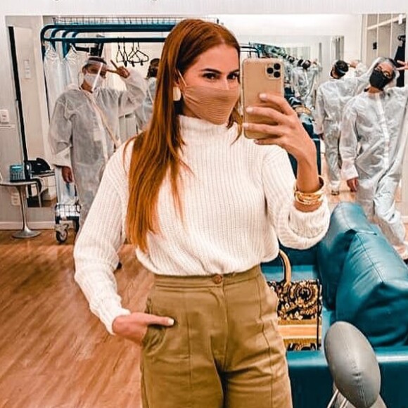 'Eu vestia 38, passai para o 36 e cheguei no 34', contou Deborah Secco