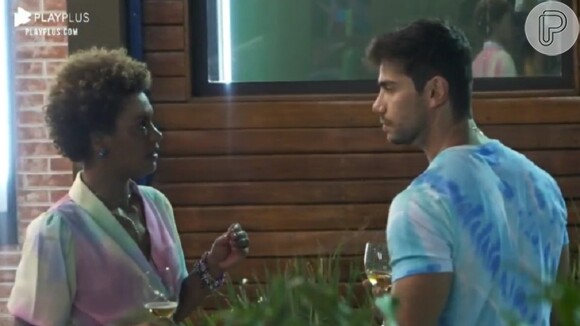 'A Fazenda 12': Mariano diz para Lidi Lisboa que nutre sentimento de carinho por Jakelyne Oliveira