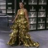 Vestido de Tracee Ellis Ross no Emmy 2020 tem babados e tom metalizado. O look é assinado por Alexandre Vauthier