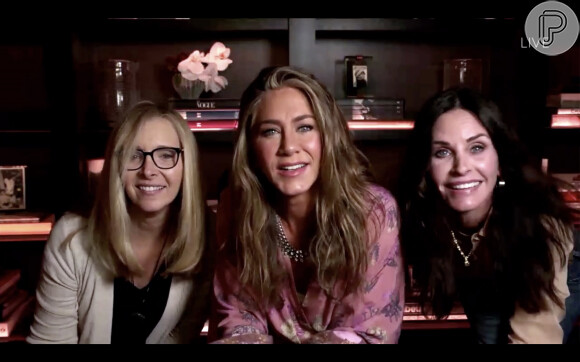 De 'Friends', Jennifer Aniston, Courteney Cox e Lisa Kudrow agitam a web com aparição no Emmy