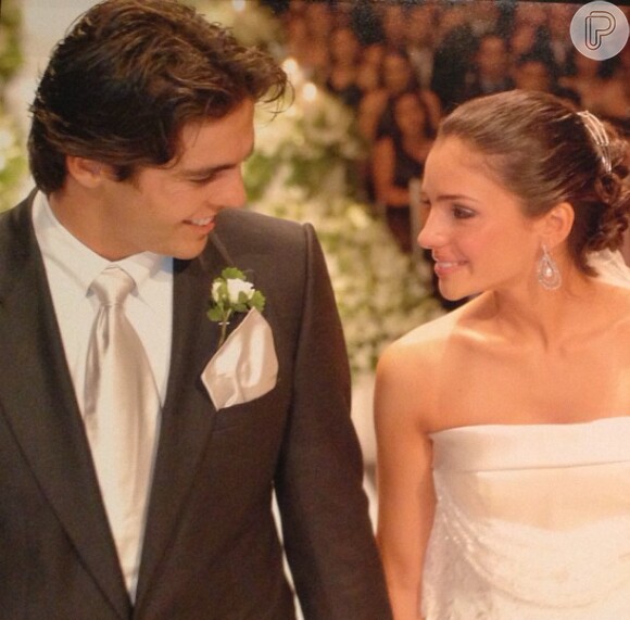 Kaká e Carol Celico se casaram em 2005, após quatro anos de namoro