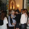 Famosos rezaram na missa de um mês de Pedro Almeida, filho caçula de Manoel Carlos