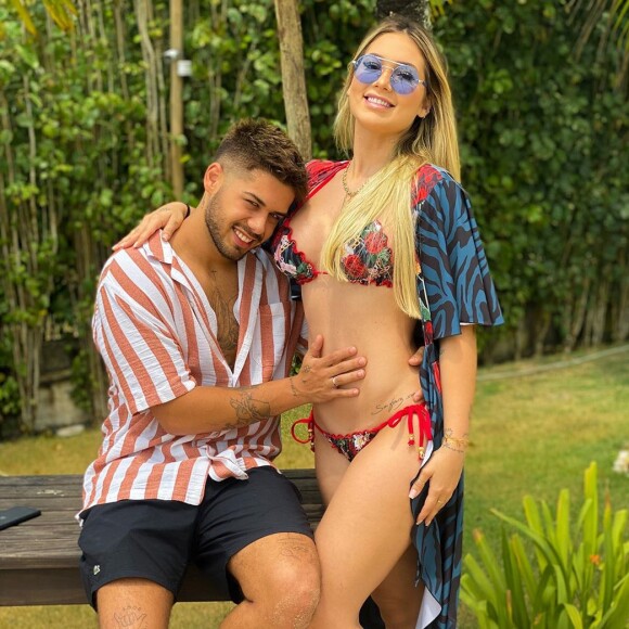 Veja 1ª foto de Zé Felipe e Virgínia Fonseca após notícia de gravidez