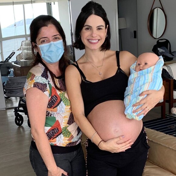 Sthefany Brito fala da expectativa para nascimento de Antonio Enrico