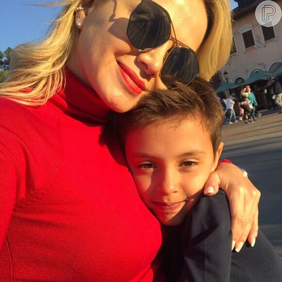 Eliana também é mãe de Arthur, de 8 anos, com o ex João Marcelo Bôscoli