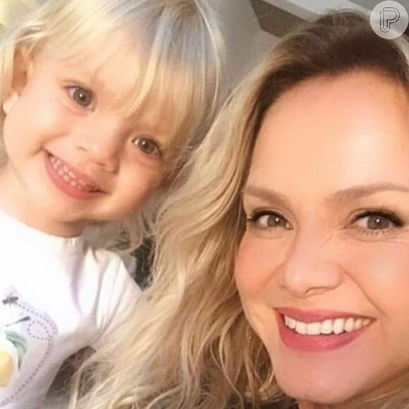 Eliana é mãe de Manuela, de 2 anos, da relação com Adriano Ricco