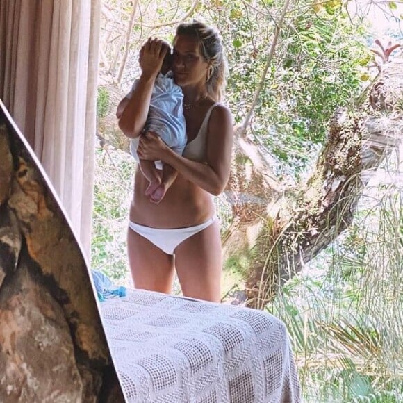 Giovanna Ewbank já retomou o corpo de antes da gravidez