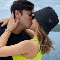 Ex-BBB Rafa Kalimann beija namorado, Daniel Caon, em 1ª foto juntos. Veja!