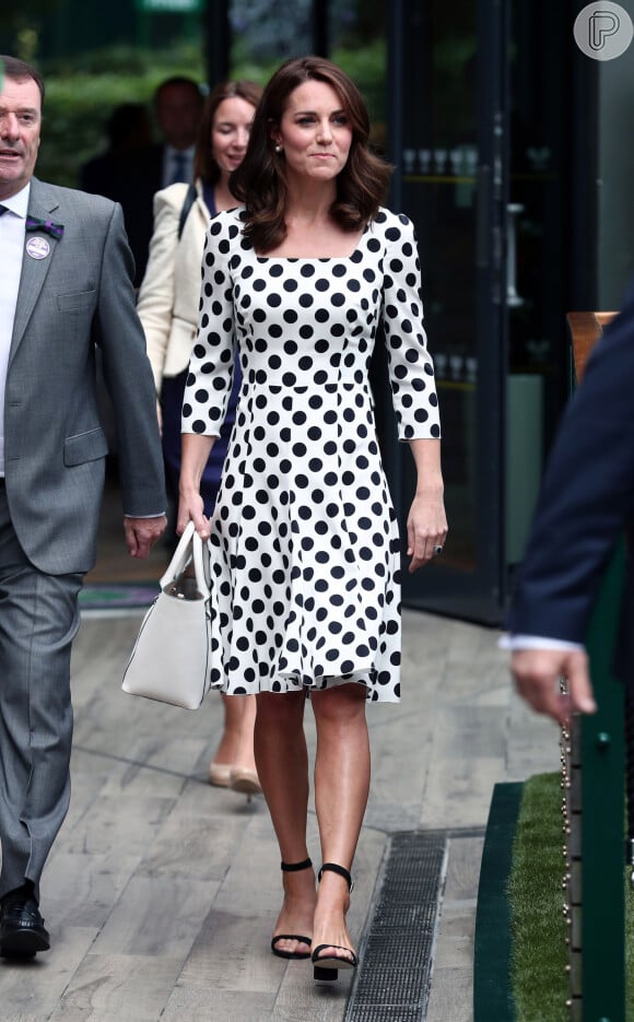 Vestido com poá: estampa é queridinha de Kate Middleton
