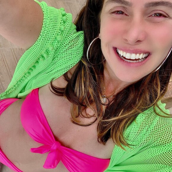 Giovanna Antonelli impressiona pela barriga chapada mesmo após dar à luz 3 filhos