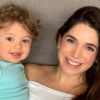 Grávida pela segunda vez, Sabrina Petraglia destacou importância da vacinação em bebês prematuros ao postar foto com o filho, Gael, de 1 ano,