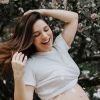 Sabrina Petraglia está grávida de 8 meses de Maya
