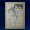 Maria Casadevall mostrou desenho que ela fez da avó e da tia-avó
