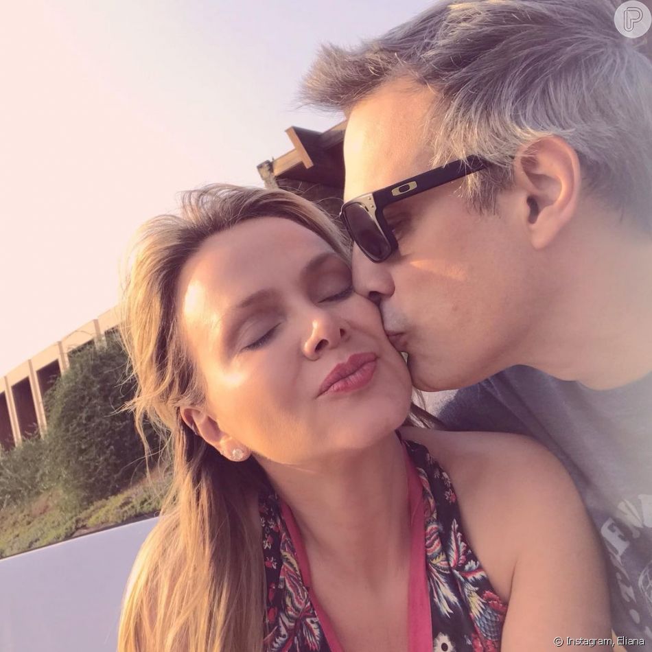 Eliana é casada com Adriano Ricco - Purepeople