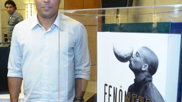 Ronaldo Fenômeno faz produção do 'Medida certa', do 'Fantástico', suar