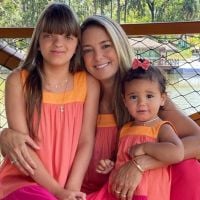 Filhas de Ticiane Pinheiro curtem passeio com a mãe: 'Aproveitando cada minuto'