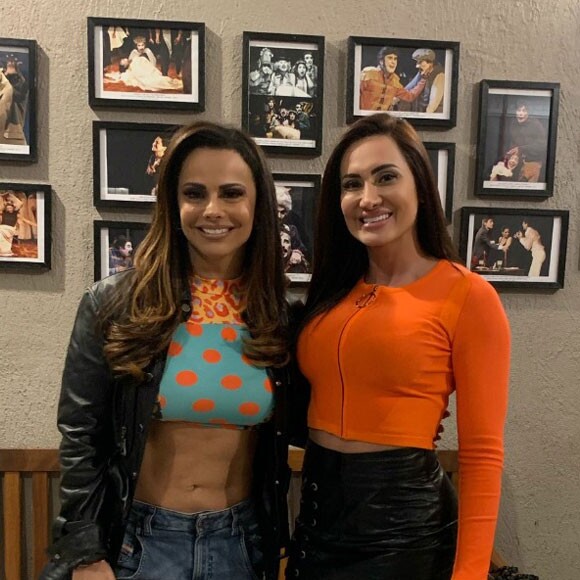 Viviane Araújo e Vanessa Rangeli têm parceria de 3 anos