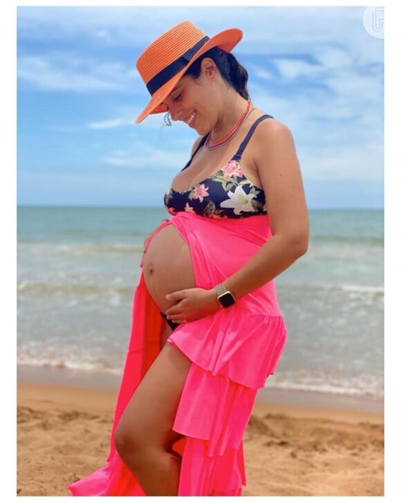 Camilla Camargo está grávida de Julia