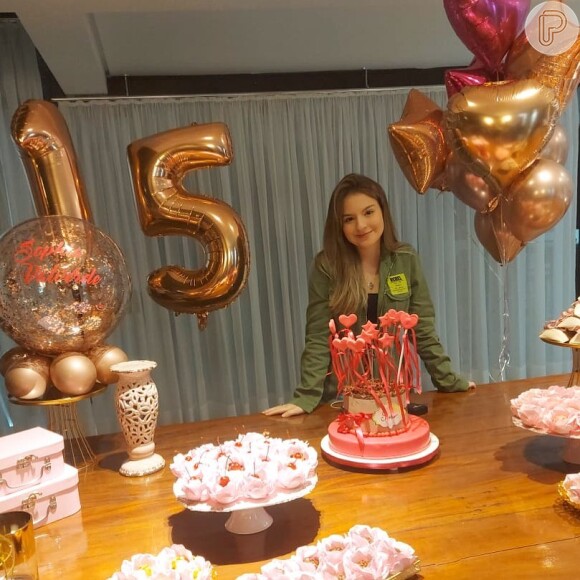 Sophia Valverde tem 15 anos