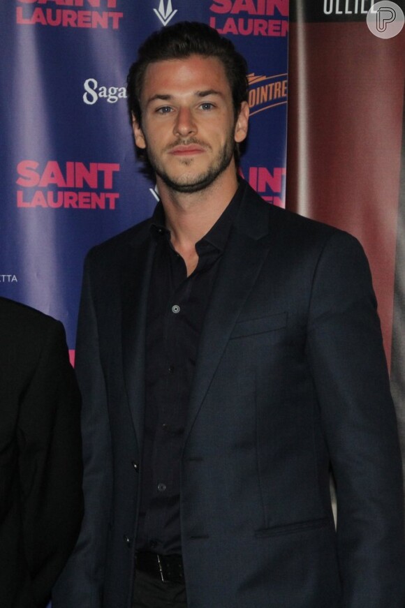 Gaspard Ulliel veio ao Rio de Janeiro para divulgar 'Saint Laurent', em novembro de 2014 