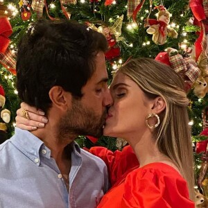 Bárbara Evans passou o primeiro Natal casada com Gustavo Theodoro