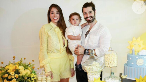 Filho de Alok e Romana Novais, Ravi ganha festa com tema 'sol' em seu 1º aniversário