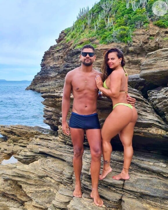 Viviane Araujo namora o empresário Guilherme Militão há um ano
