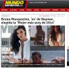 'Mundo Deportivo', da Espanha, exaltou título de Bruna Marquezine